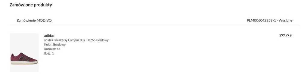 Adidas Campus 00s Bordowe