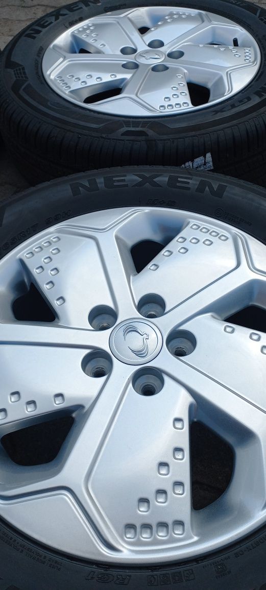 Oryginalne Felgi Aluminiowe SSANGYONG 17" 5x112 6,5J ET45,5 Idealne !