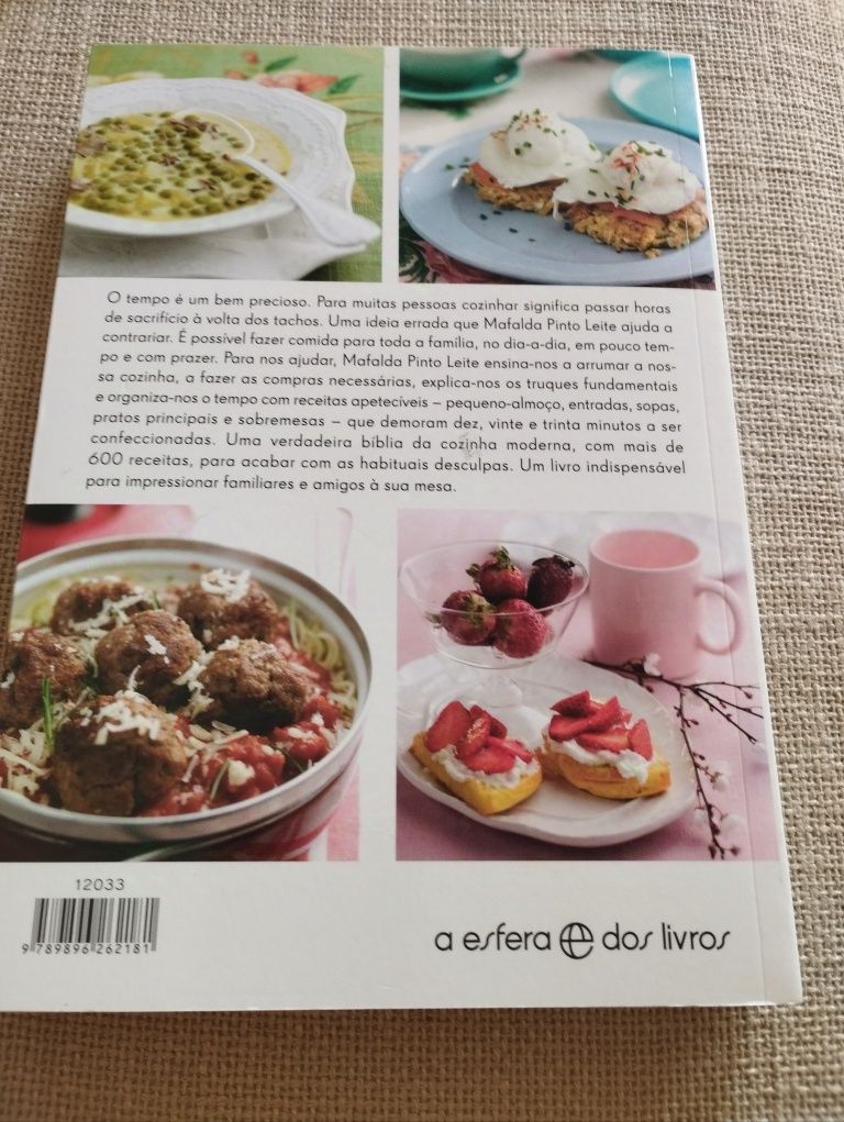 Livro Cozinha para quem não tem tempo