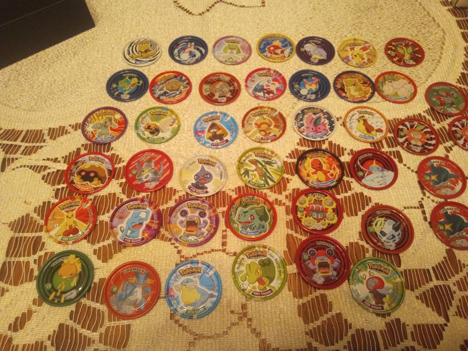 Metal tazo pokemon tylko całość