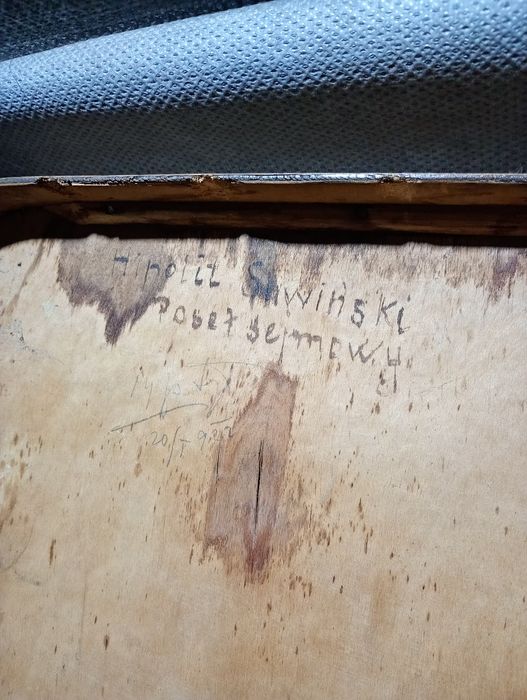 Kufer podróżny- perełka historyczna.