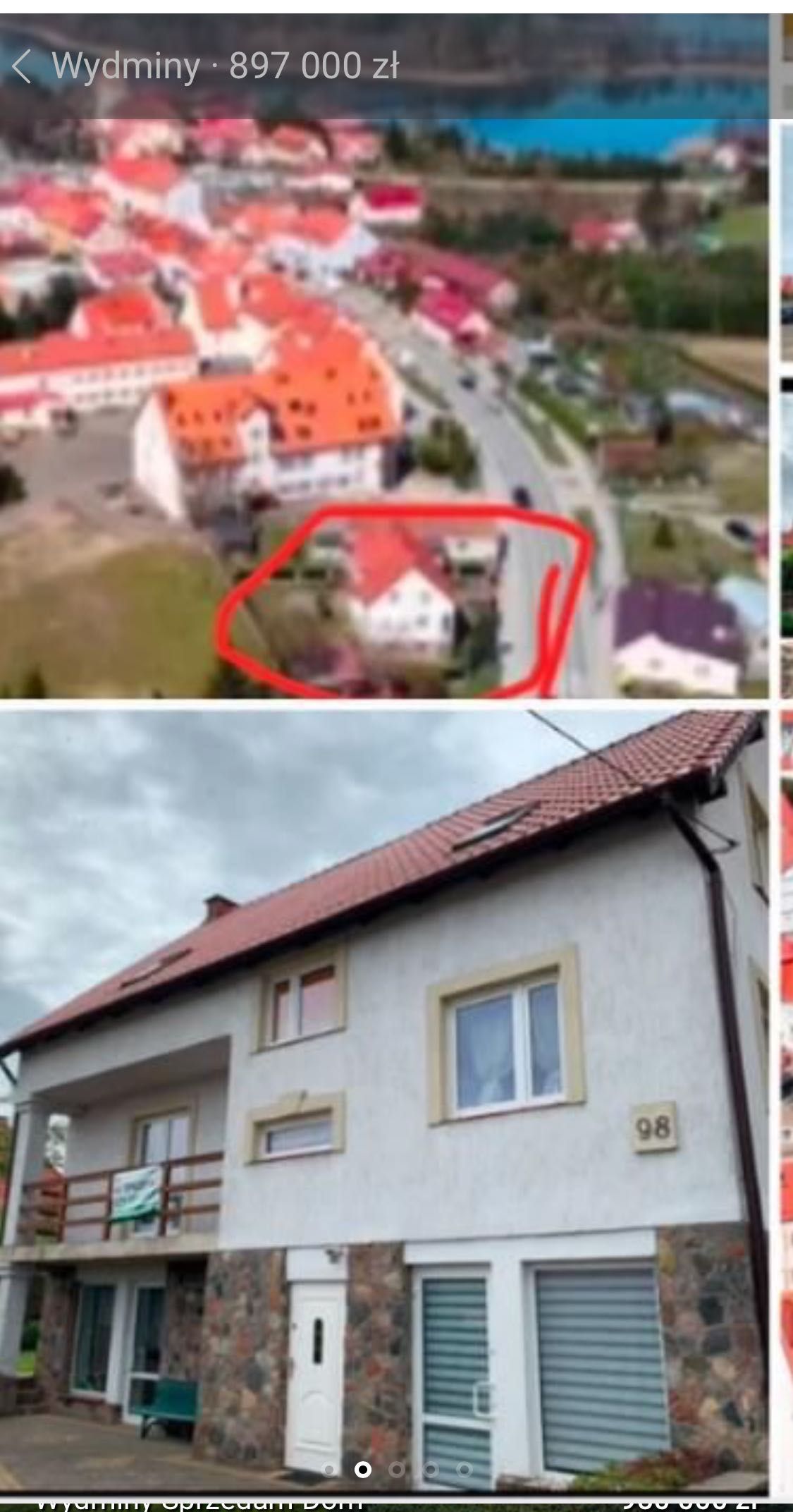 Dom na Mazurach  z dużym potencjałem  w malowniczych  Wydminach