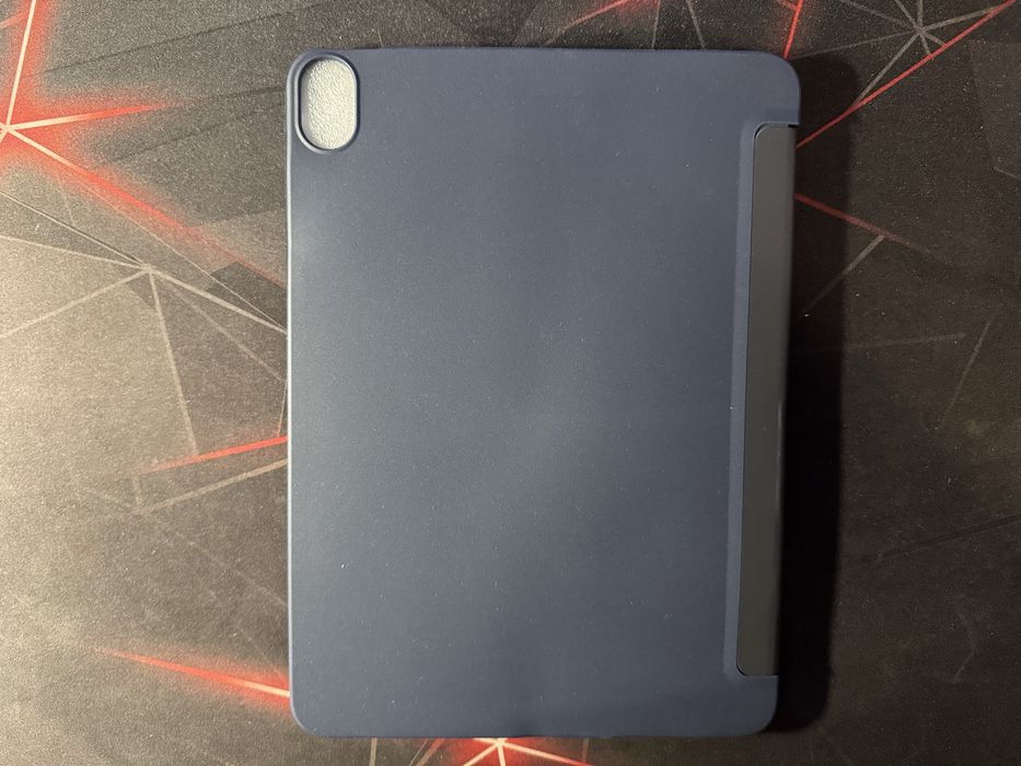 Apple iPad Air case etui pancerne magnetyczne wytrzymale granatowe