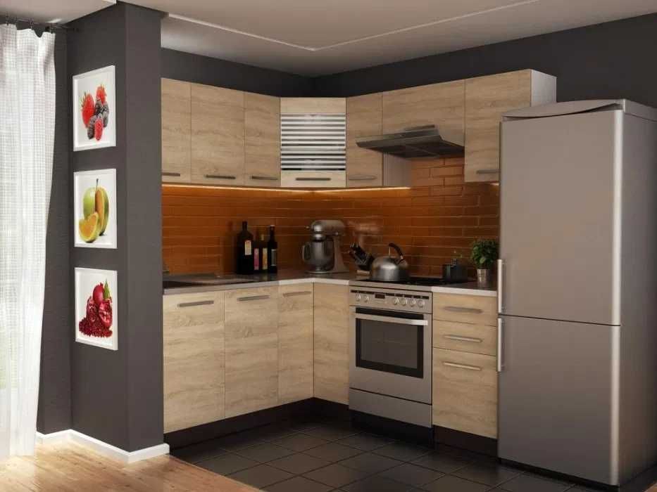Tani narożny zestaw mebli 3,6 m meble kuchenne kuchnia Marta 02