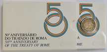 2 euro - Portugal 2007 -  Tratado de Roma Proof /BE / PP