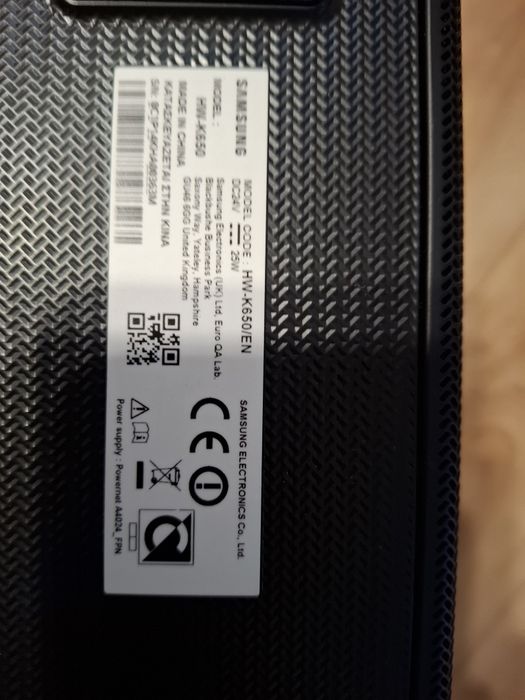 Soundbar K650 samsung