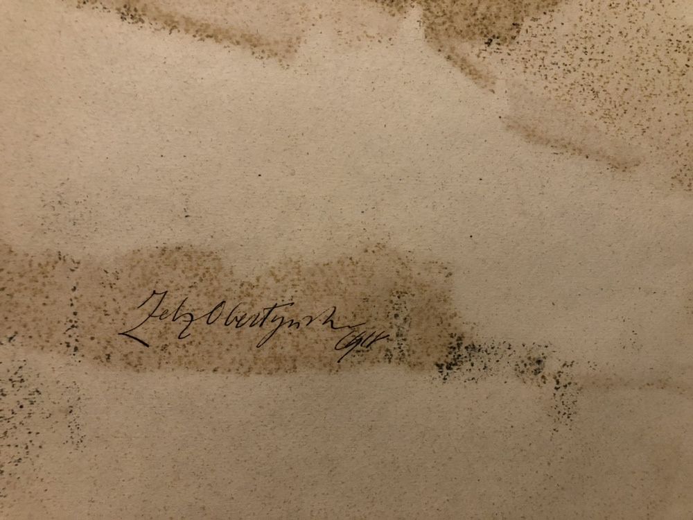 Obraz Odo Dobrowolski-litografia