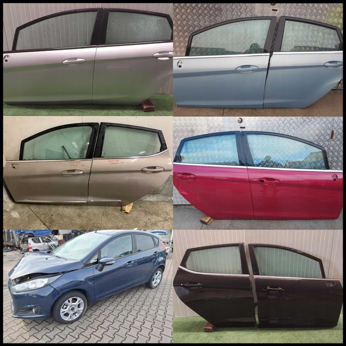 Дверь Ford Fiesta MK7 двери Форд Фиеста МК8 шрот запчасти разборка б/у