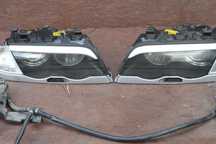 BMW E46 SEDAN / TOURING ORYGINALNE LA MPY PRZEDNIE EUROPA XENON BOSCHA PRZED-LIFT LEWA / PRRAWA + KIERUNKOWSKAZY + DYSZE SPRYSKIWACZY O NR. 63 12 6 902 759 / 63 12 6 902 760 OEM W BARDZO DOBRYM STANIE