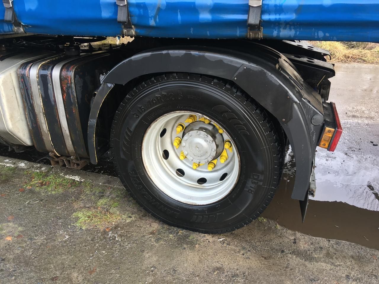 Полуприцеп штора