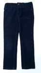Spodnie H&M 104 sztruks granatowy