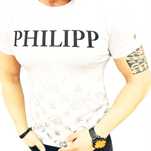 Koszulka T-shirt Philipp Plein nadruk S-XXL