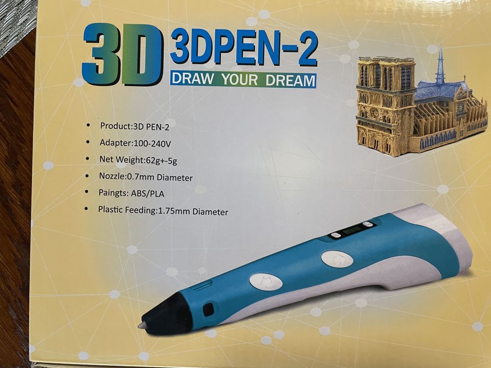 Długopis 3D drukarka + filament