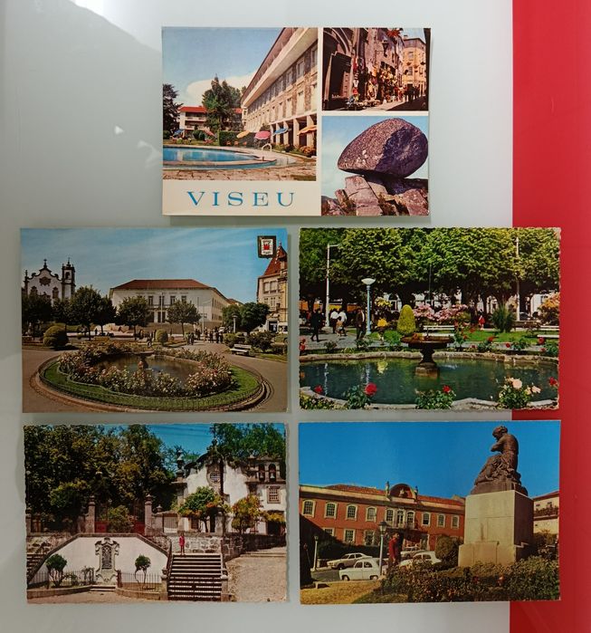 POSTAIS: Vimeiro, Serpa, Rio Maior, Viseu, Alenquer, Lagos e Évora