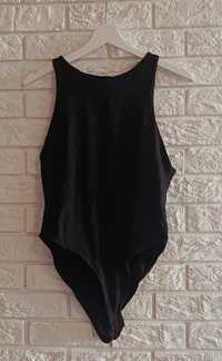 ZARA Czarne Body Strecz Jak Nowe 42 / XL Wiosna