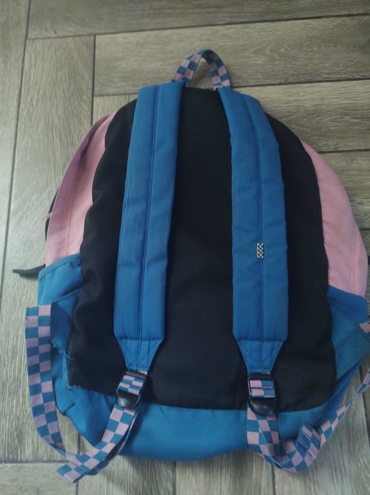 Vans plecak turkus róż