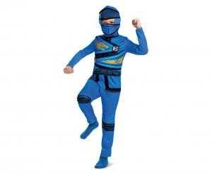 Strój Kostium Jay Fancy    Ninjago Licencja r. 125-135 rozm M 7-8 l