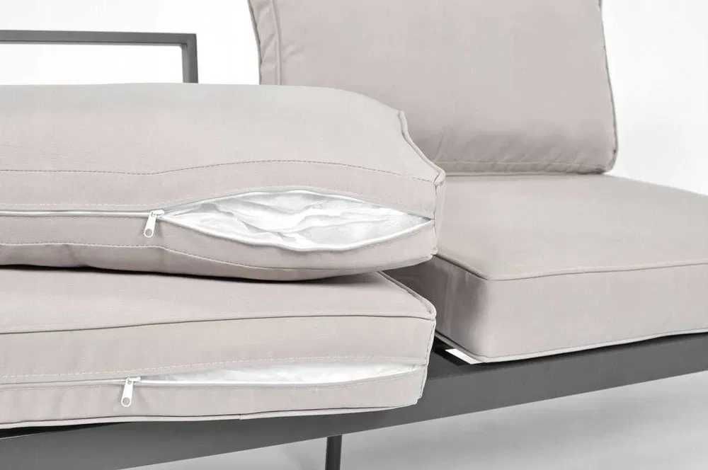 Zestaw Mebli Ogrodowych Do Ogrodu Na Taras Narożny Duży Drewniany