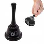 Dzwoneczek Ring For A Beer Czas Na Piwo Zabawny Gadżet Czarny