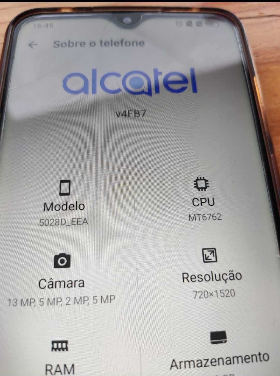 Telemóvel Alcatel