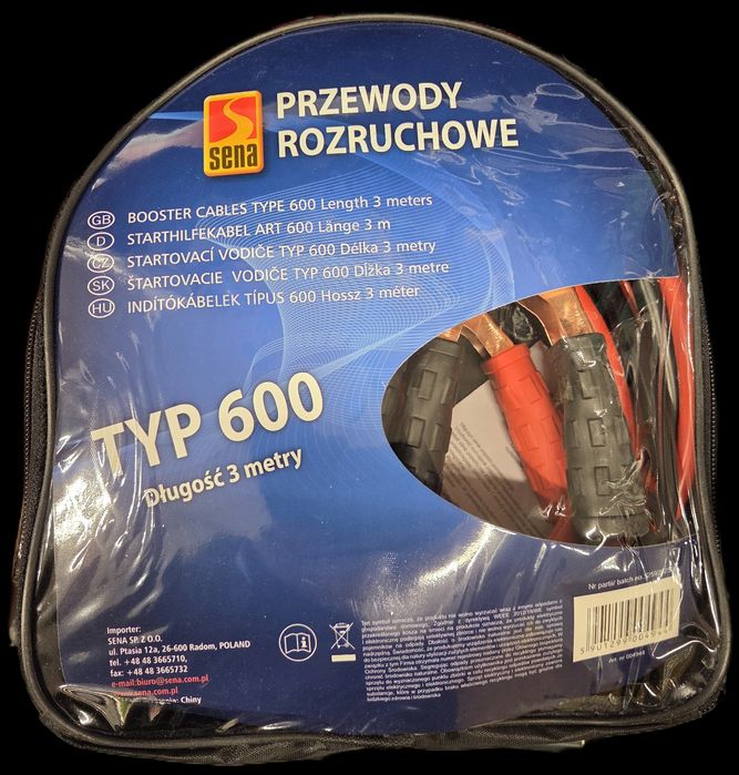 Kable rozruchowe 3m