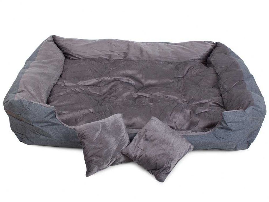 Nowe legowisko dla psa XXL wodoodporne 90×75 + poduszki