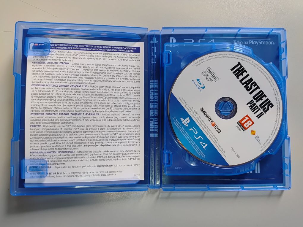 Gra The last of us part II PS4 PS5 PL
