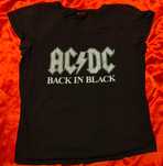 AC/DC Back In Black koszulka damska L nowa