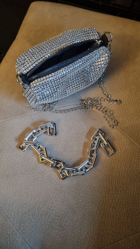 Bolsa com strass