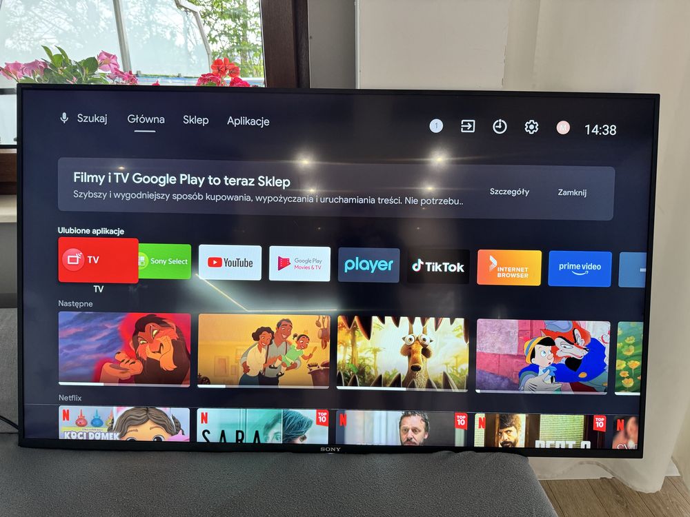 Telewizor Sony 55” KD-55XE8505 Android Netflix SmartTV