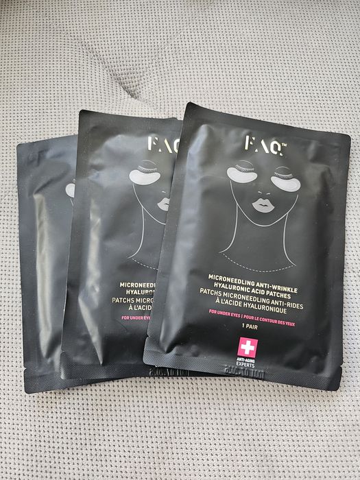 3x FOREO FAQ Microneedling Anti-Wrinkle plastry przeciwzmarszczkowe