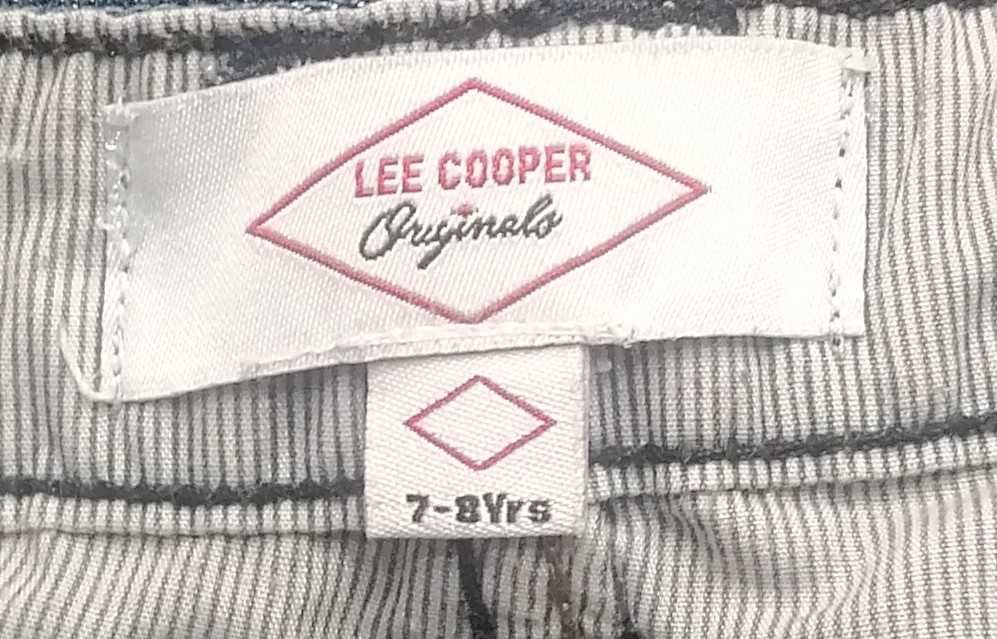 R) LEE COOPER SPODNIE jeansowe  dziecięce Roz. 7/8 Lat
