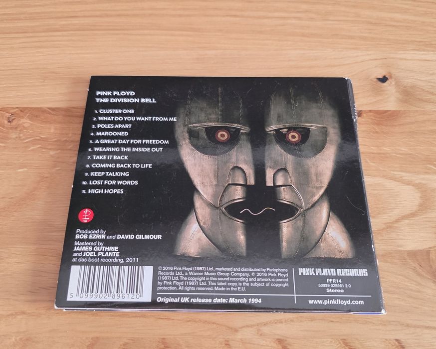 Pink Floyd - The Division Bell - CD - Digipack