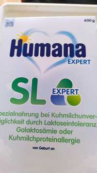 Смесь Humana SL - безлактозная суміш 600 грам Германия