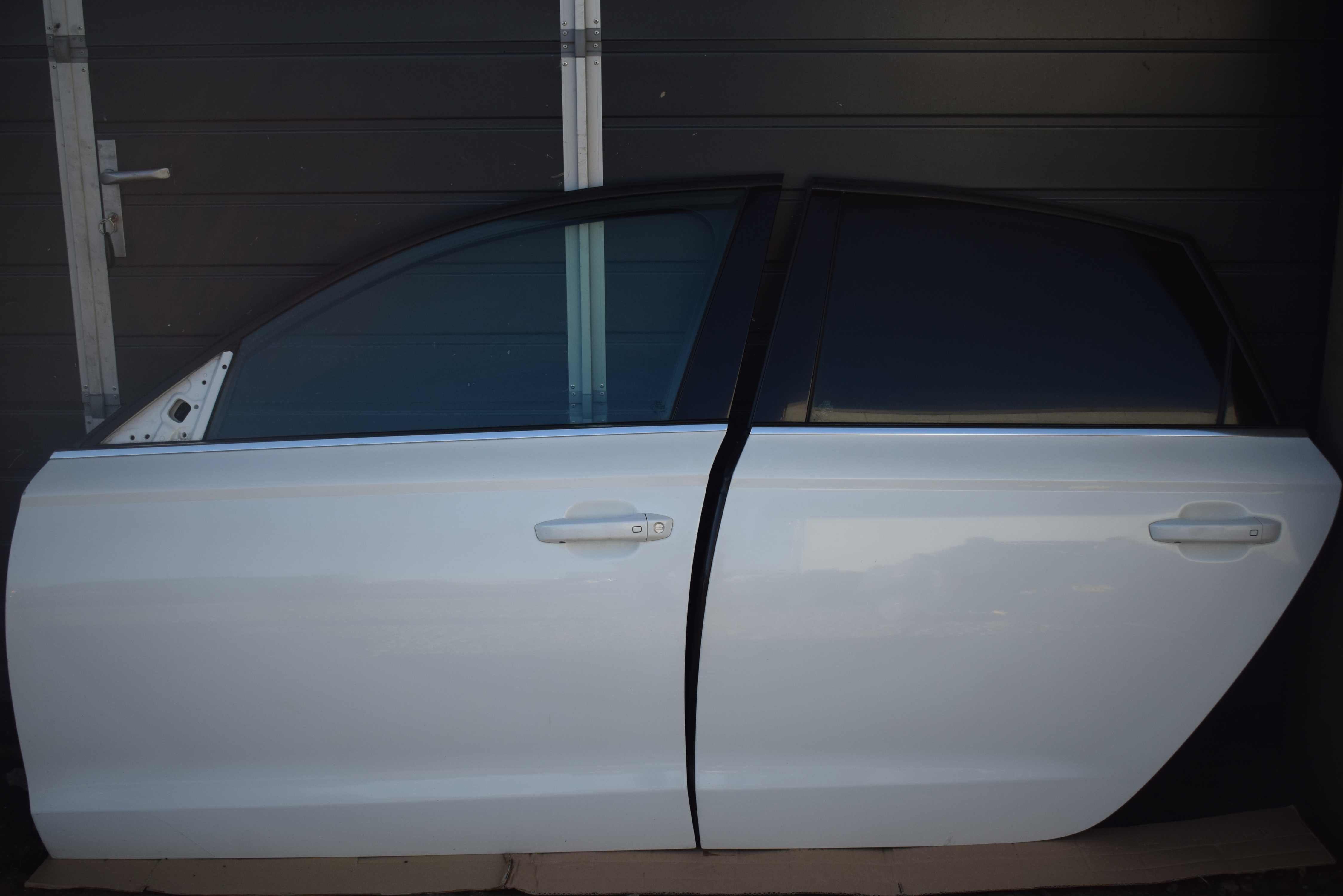 drzwi lewe przód + tył AUDI A6 C7 4G SEDAN 13r. kolor LY9C KOMPLETNE
