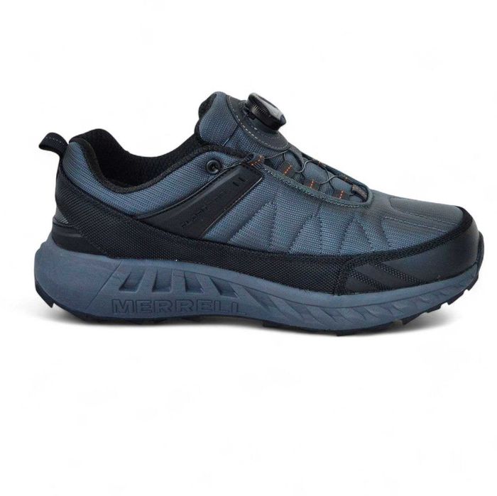 Merrell Flofit Pro boatm Waterproof Gray Black кросівки чоловічі термо