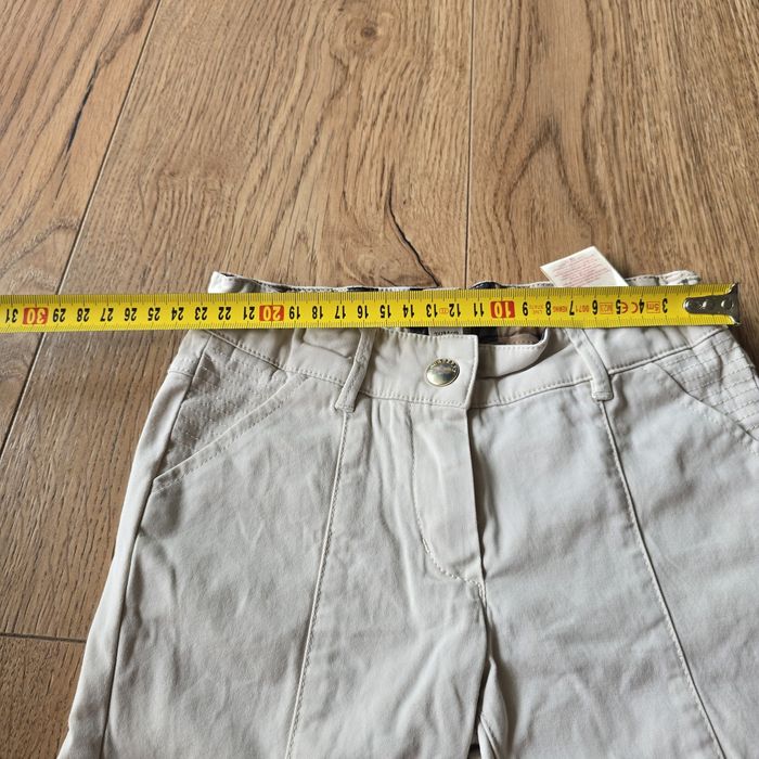 Spodnie burberry materiałowe bawełna cotton 86 92 skinny rurki