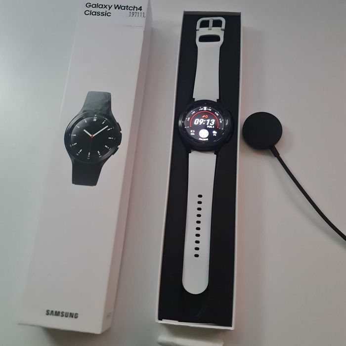 Galaxy Watch 4 Classic 46mm IDEAŁ - Fitnessowy zegarek za pół ceny!