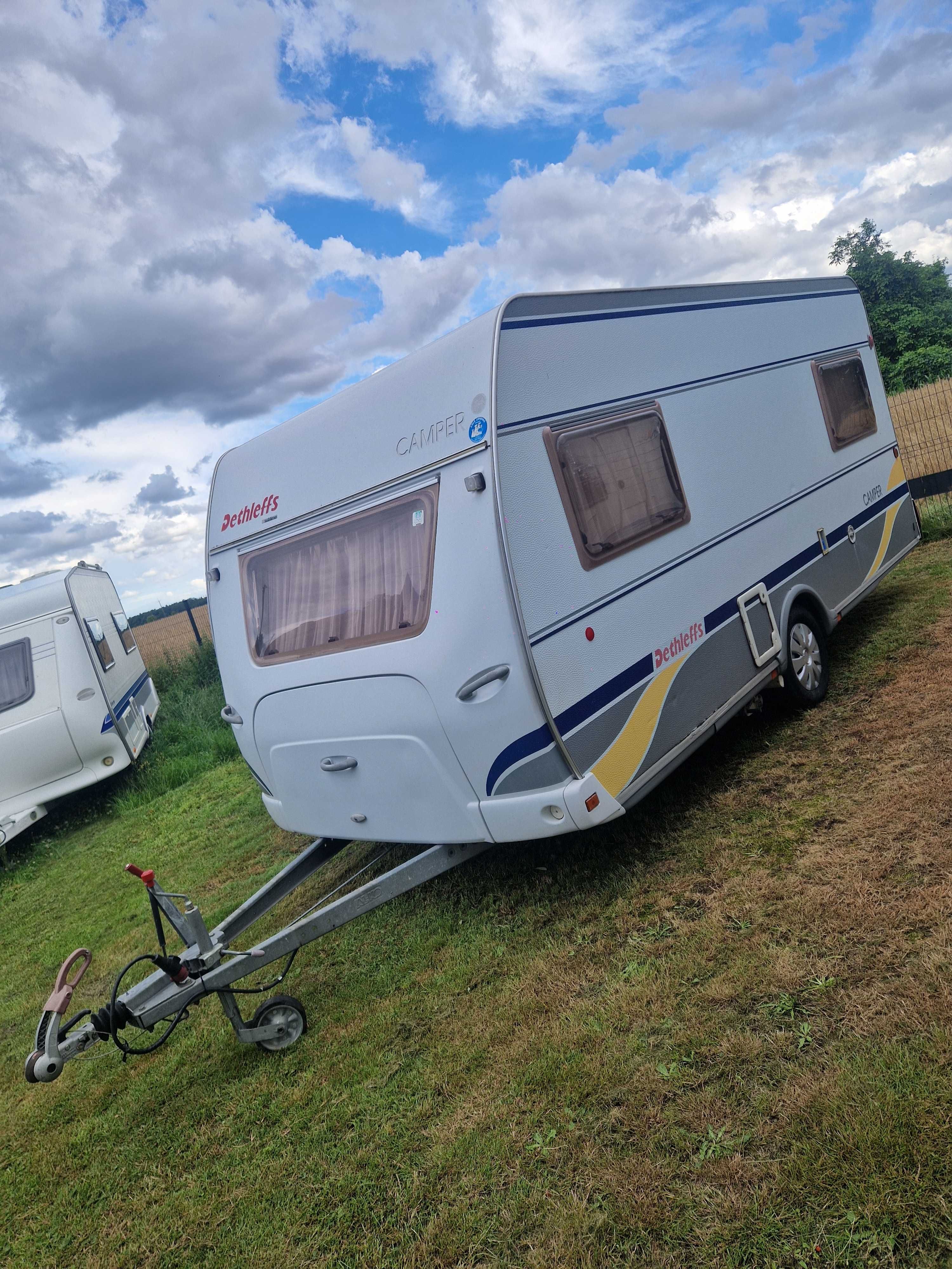 Dethleffs 450DB 4os z 2004r Mover Przedsionek Markiza