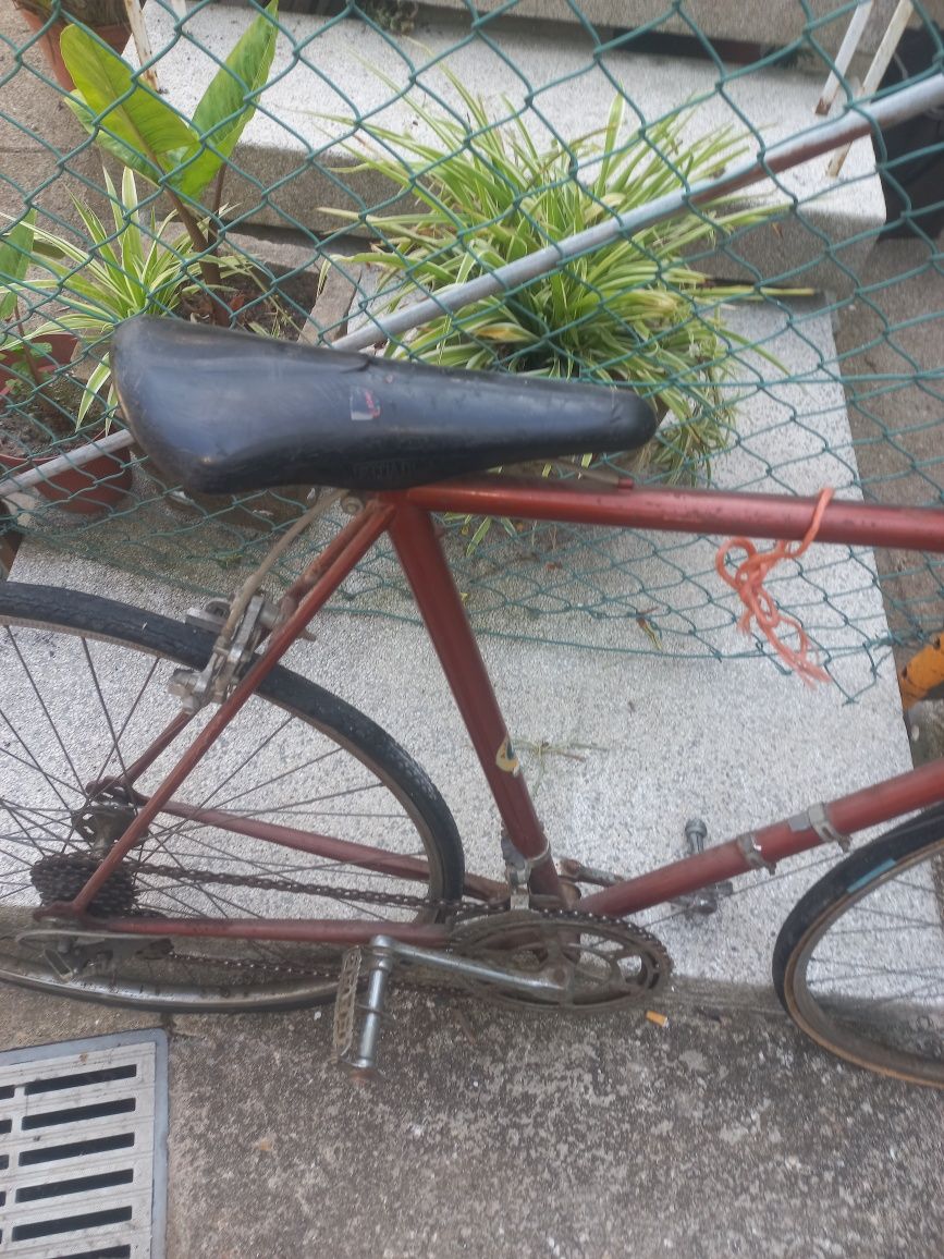 Bicicleta de corrida vintage