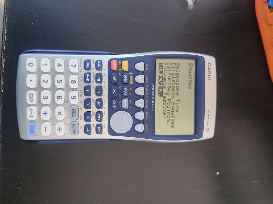 Calculador Científica Casio fx-9860GII sd (RESERVADO)