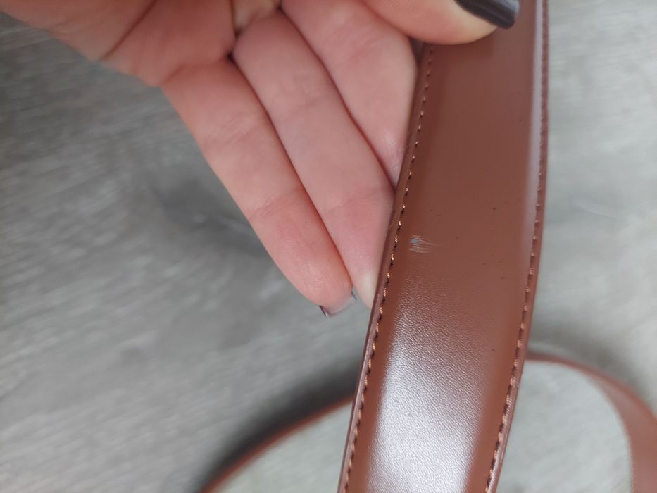 Пояс кожаный, ремінь шкіряний Marino Avenue 110 см