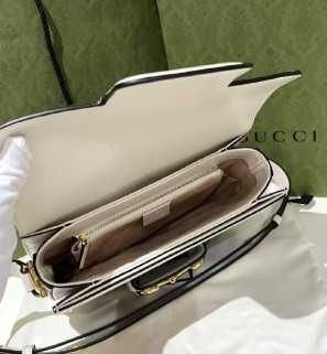Gucci nowy monogram 1955 torba siodłowa
