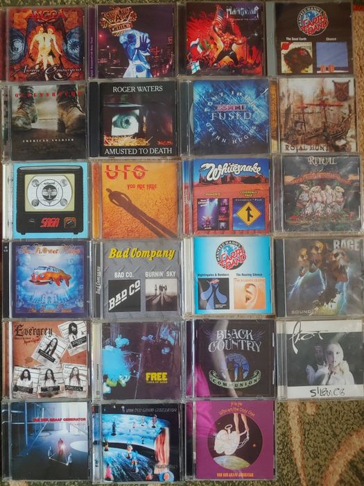 Cd диски рок прогресив музика