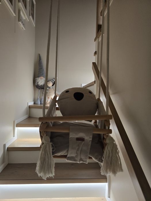 Drewniana Huśtawka dziecięca