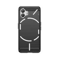 Etui Silikonowe Carbon Case Do Nothing Phone 2 - Czarne