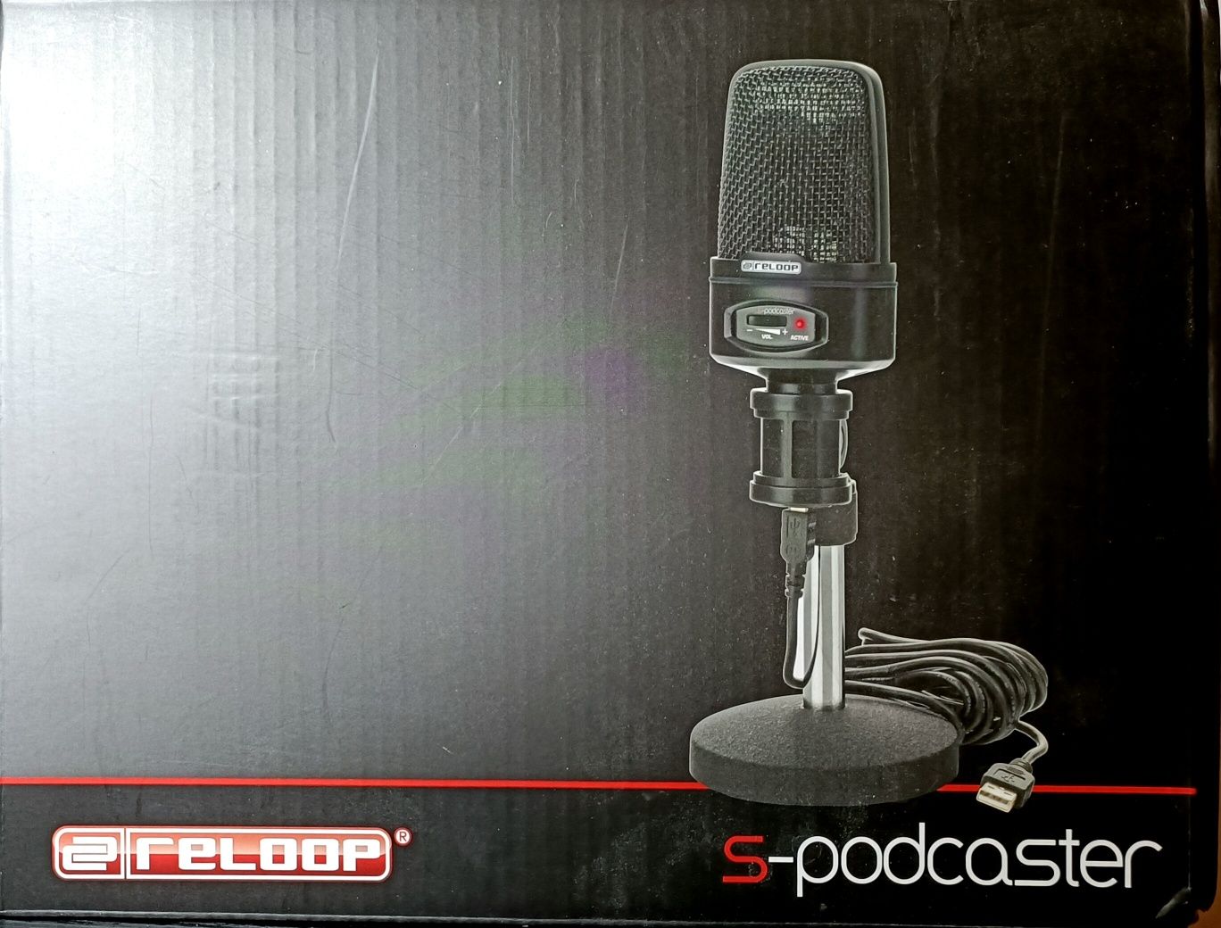 Mikrofon Reloop s-podcaster