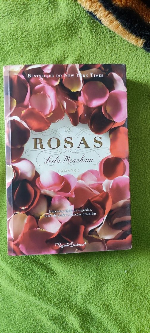 Livro Romance Histórico - Rosas