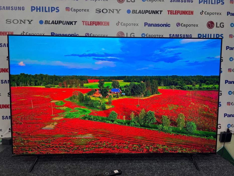 Телевізор 75” дюймів TCL 75P639, 4K, Smart TV, Google TV