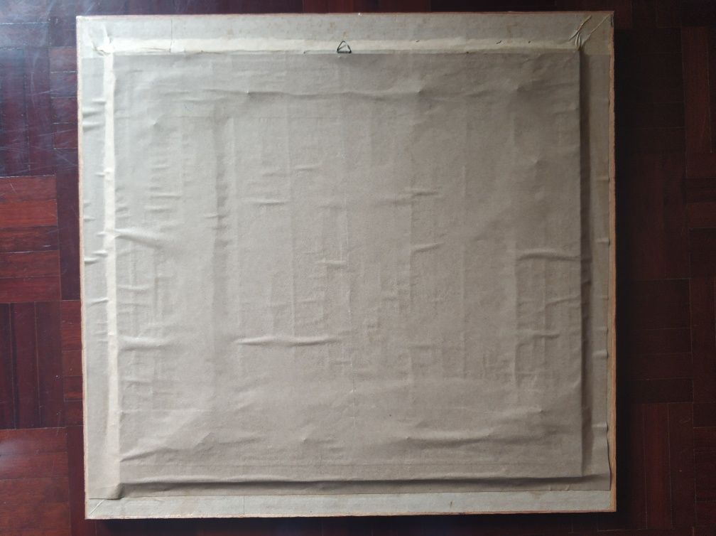 Quadro com os 10 Mandamentos - Artesanato Ponto Cruz